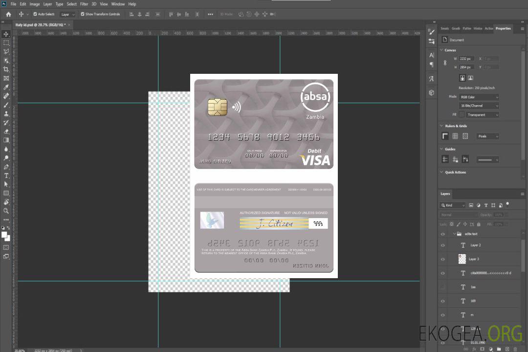 Zambie Absa Bank Zambia Plc carte de débit visa template Zambie Absa Bank Zambia Plc carte de débit visa template